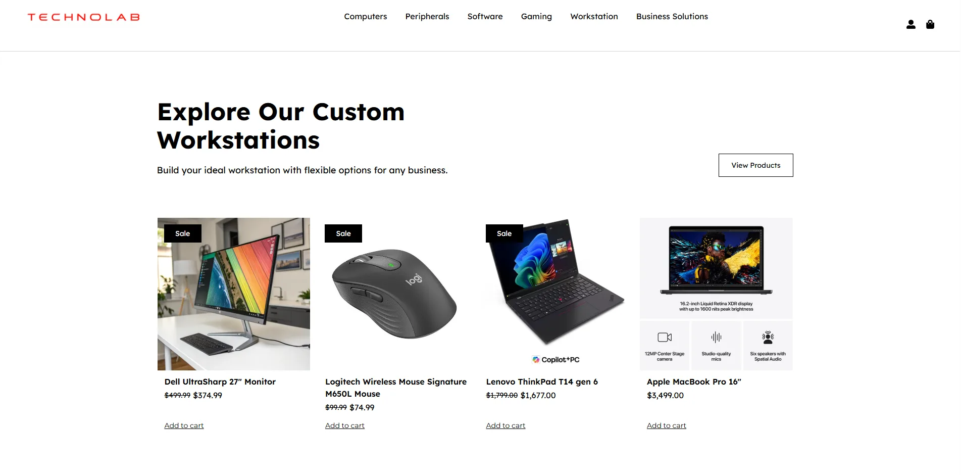 Technolab – IT Infrastructure & Technology Solutions Website