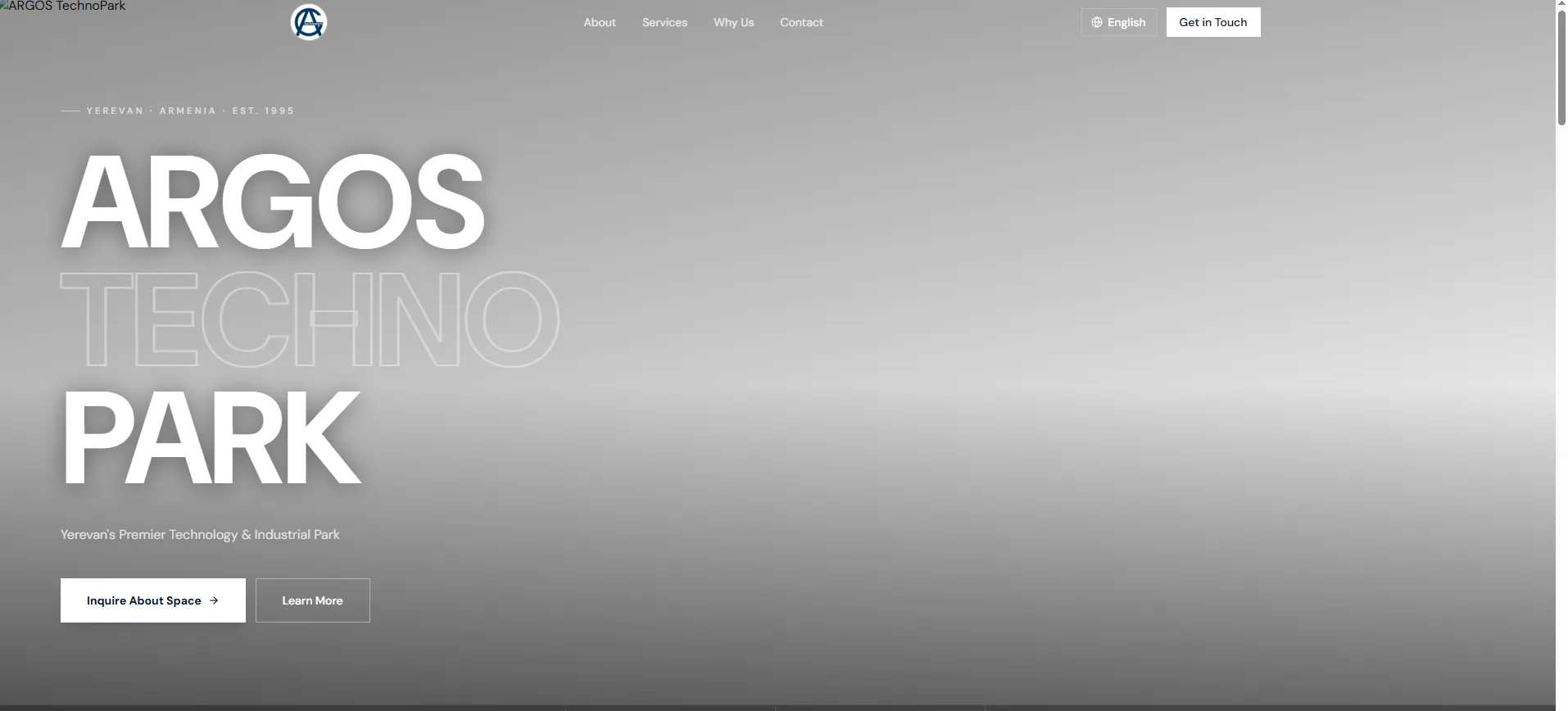 ARGOS TechnoPark – Industrial & Commercial Property Website