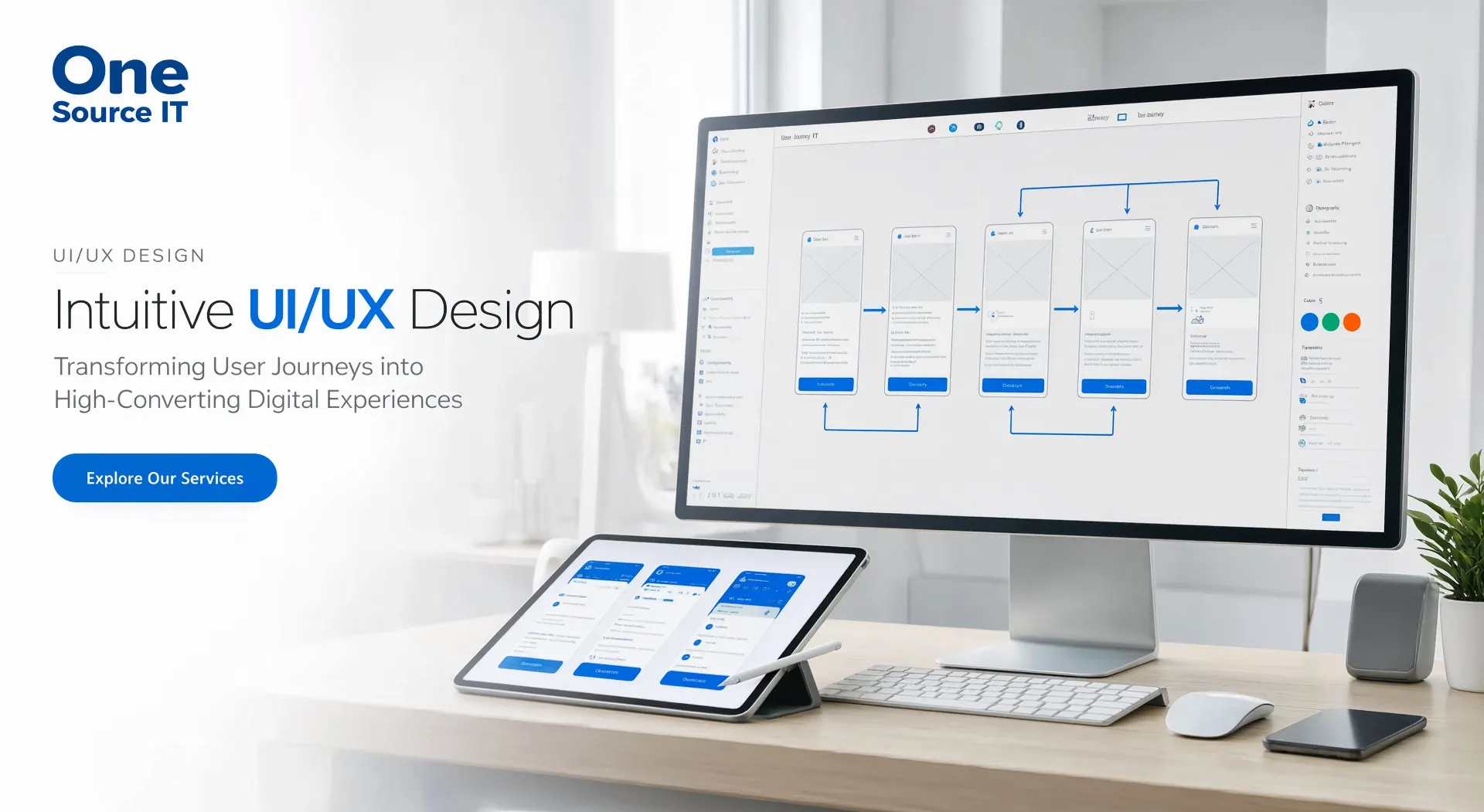 Intuitive UI/UX Design: Transforming User Journeys into High-Converting Digital Experiences